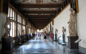 Florenz Gruppenfhrung - Besichtigung der Galerie der Uffizien