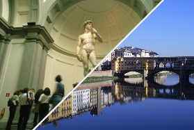 Visite Guide Galerie Acadmie et Visite  pied de Florence