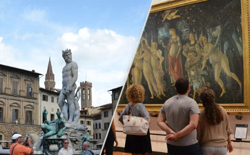 Tour  pied de Florence et Galerie des Offices - Visites Guides Florence - Florence Museum