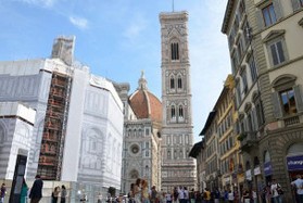 Giotto Bell Tower and Piazza Duomo - Florence Cathedral