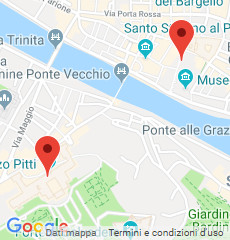 uffizi pitti mapa