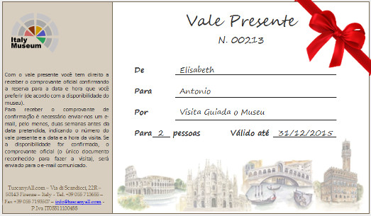 Vale Presente – Museus de Florena