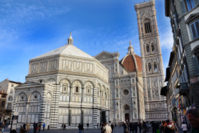 La Cupola del Brunelleschi e Piazza Duomo - Cattedrale Firenze